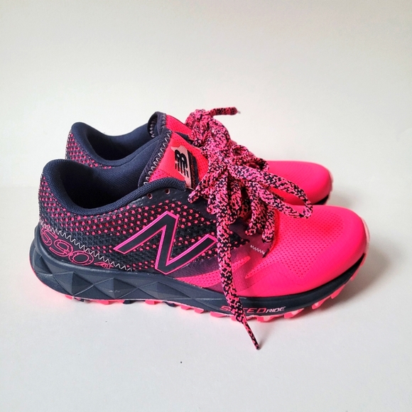 New Balance Speed Ride 690AT WT690RP1 Women Pink/Black Running - Picture 1 of 7